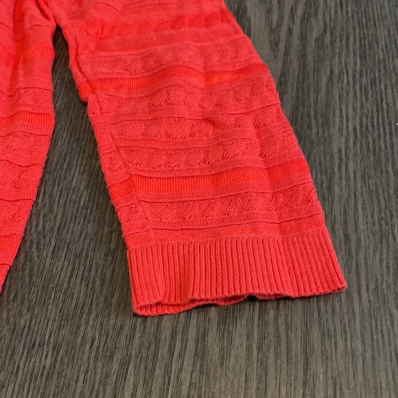 Banana Republic Factory lightweight 3/4 sleeve sweater. Size M. Red. - Picture 11 of 15